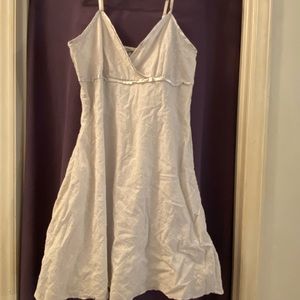 White summer tank dress. 20W.